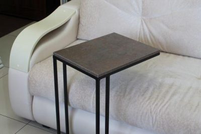 Столик приставной «Лофт» (16 мм) Ферро Бронза