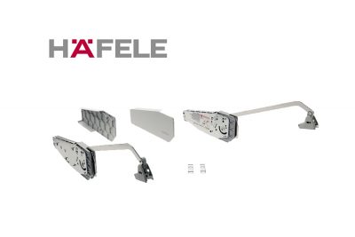 Компл. подъемного механизма Hafele Free Fold H-840-910/7,3-15,3 кг. ( 372.37.471 / 372.37.470)