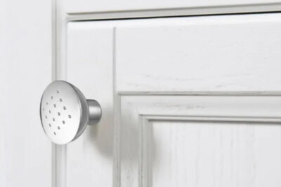 Ручка-кнопка 086K-1034F матовый хром