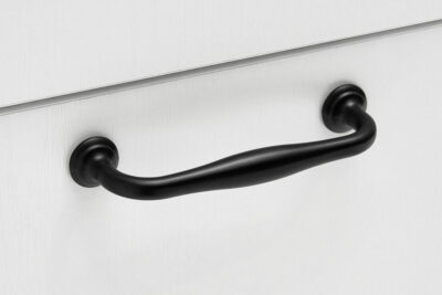 Ручка-скоба FS708E-128 MB черный матовый (50/500шт)