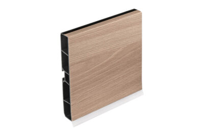 Цоколь КОРНЕР 009 (№20) Ясень шимо светлый Н100 L=4м