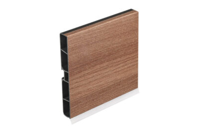 Цоколь КОРНЕР 008 (№21) Ясень шимо темный Н100 L=4м