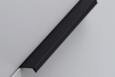 Ручка-торцевая СА-1 96/124 черный матовый (RT.K1 аналог) (50шт)