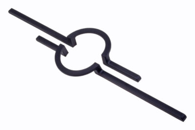 Ручка-скоба  LS2470- 256/320 матовый черный (12/уп)