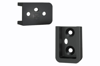 Компл. держат. д/штанги Flexi Space 2шт M.Kit.08.1002.1 черный (2 держат,4 самор.3,5*16)