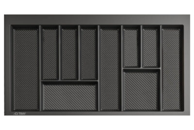 Лоток д/столовых принадлежн. М900 (ш850хг490)  Графит