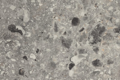 Столешница F021 STG5 Терраццо Триест серый 38мм/4100мм/600мм (Эггер)